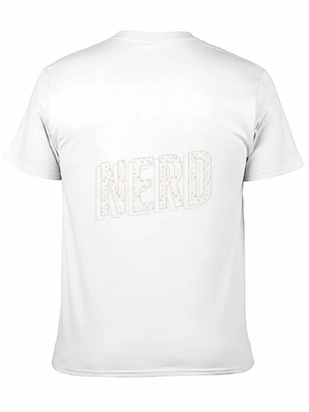 Nerd Graphic Black T-Shirt - Casual Wear