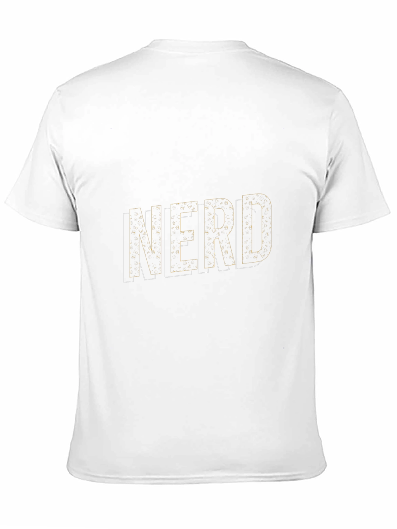 Nerd Graphic Black T-Shirt - Casual Wear
