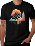 Nature Inspired Graphic Tee