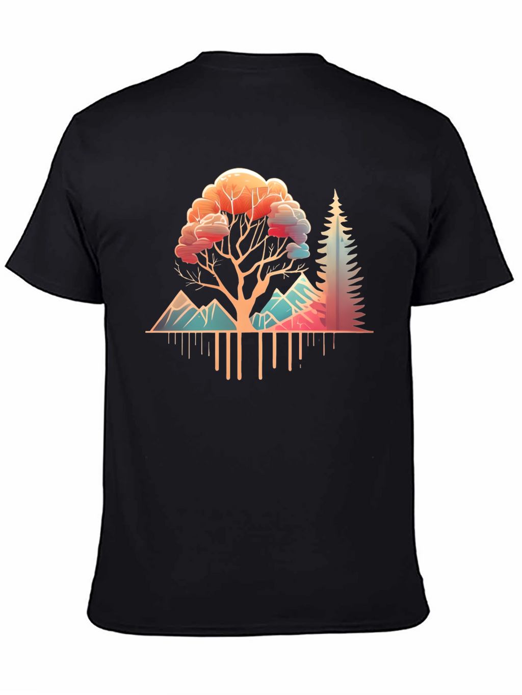 Nature Inspired Graphic Tee