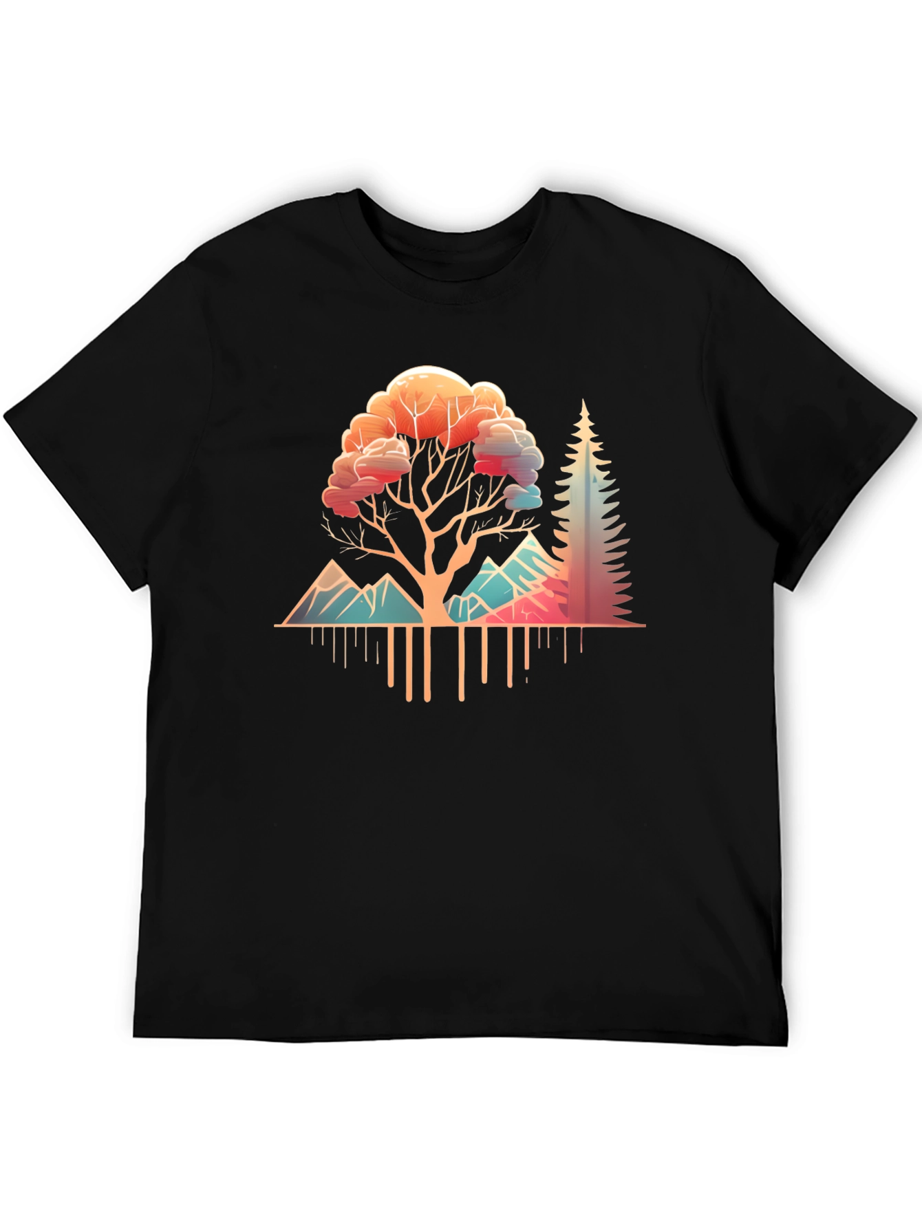 Nature Inspired Graphic Tee