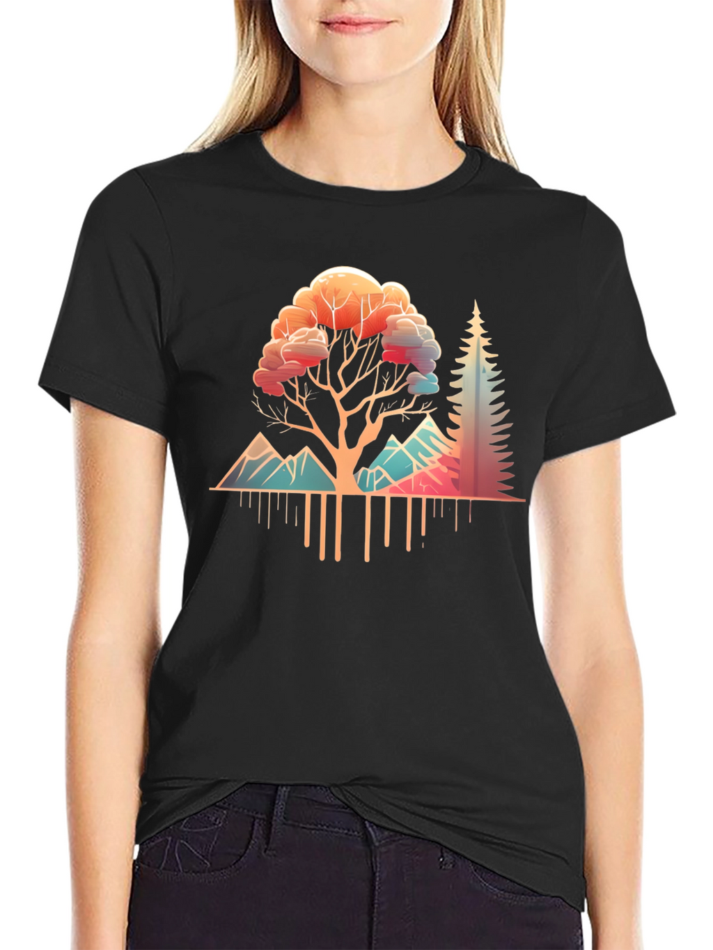 Nature Inspired Graphic Tee