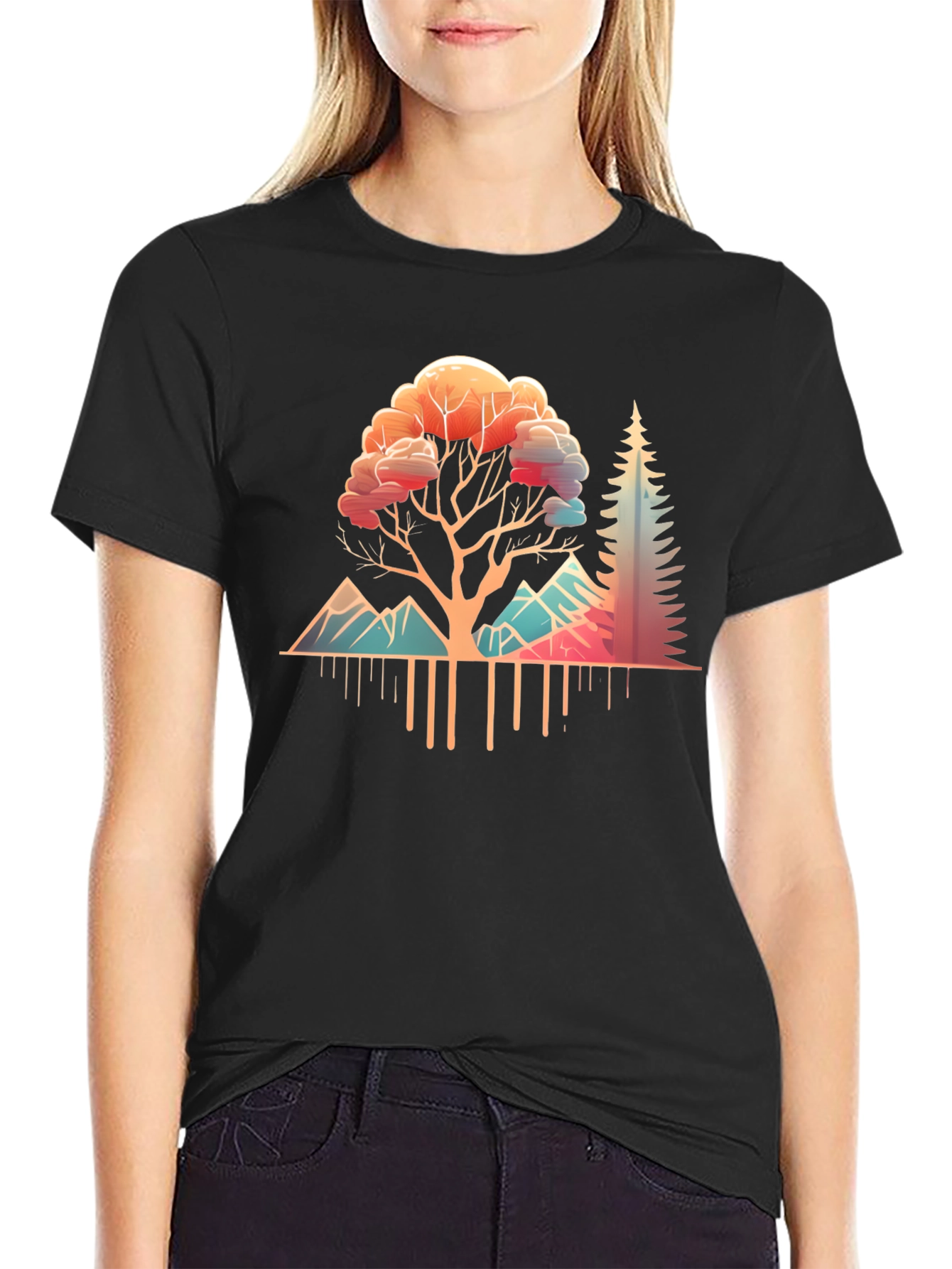 Nature Inspired Graphic Tee