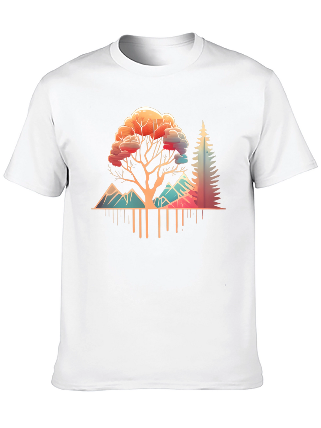 Nature Inspired Graphic Tee