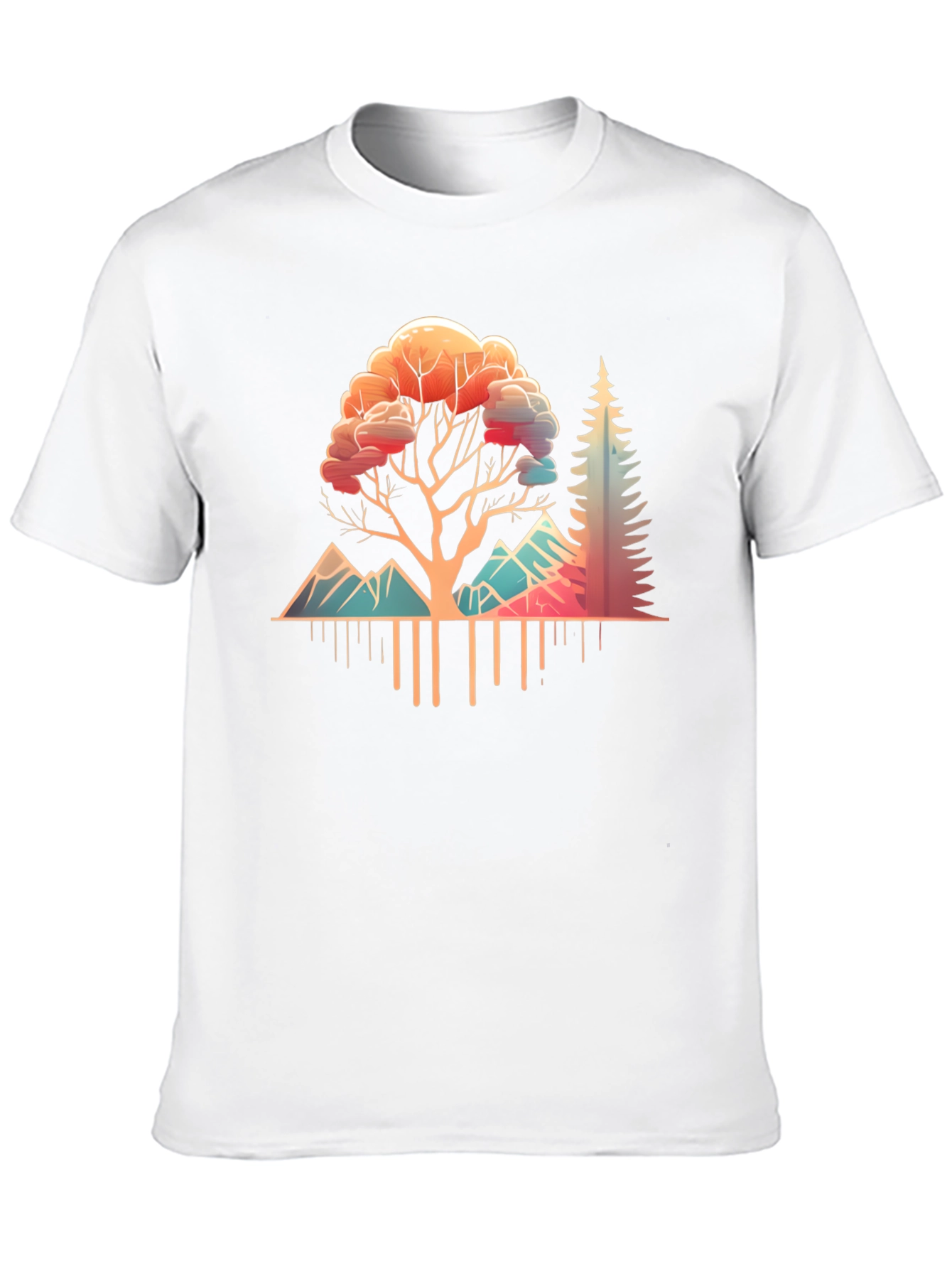 Nature Inspired Graphic Tee
