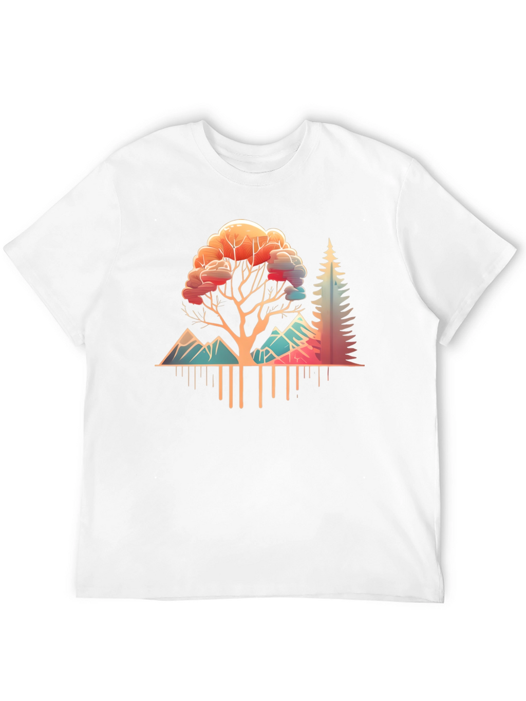 Nature Inspired Graphic Tee