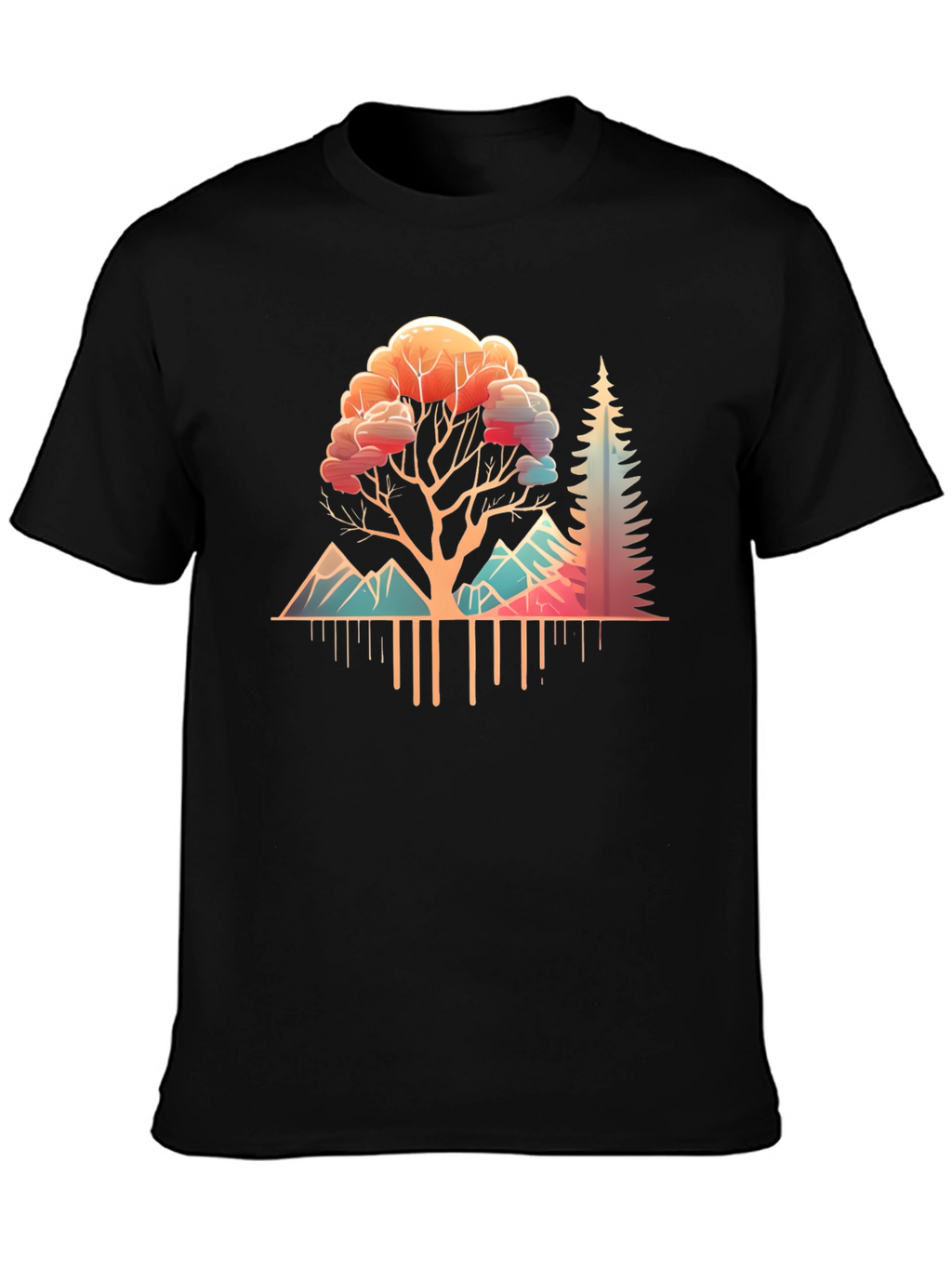 Nature Inspired Graphic Tee