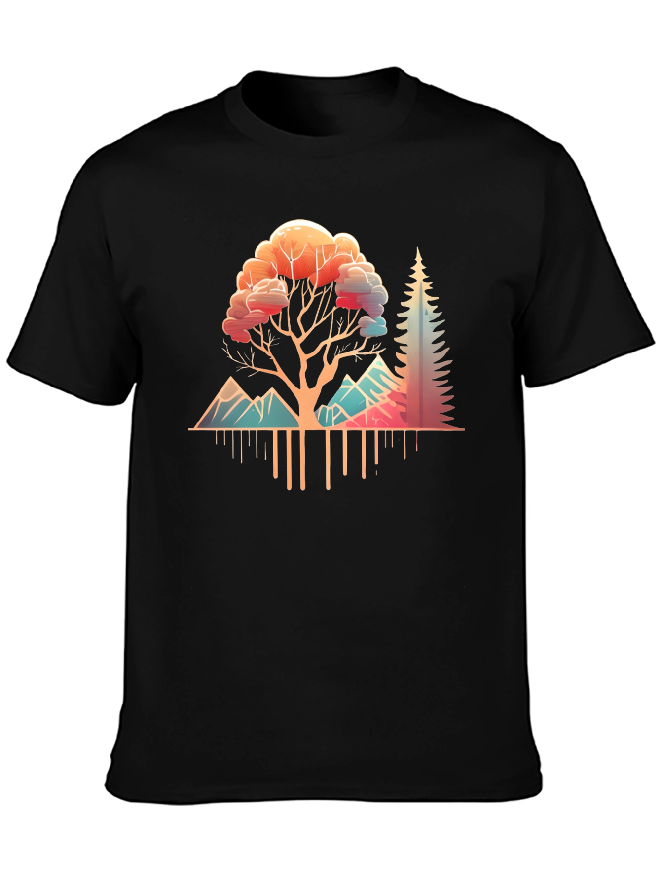 Nature Inspired Graphic Tee