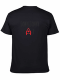 Hands Stand Yoga Pose Graphic Tee - Black