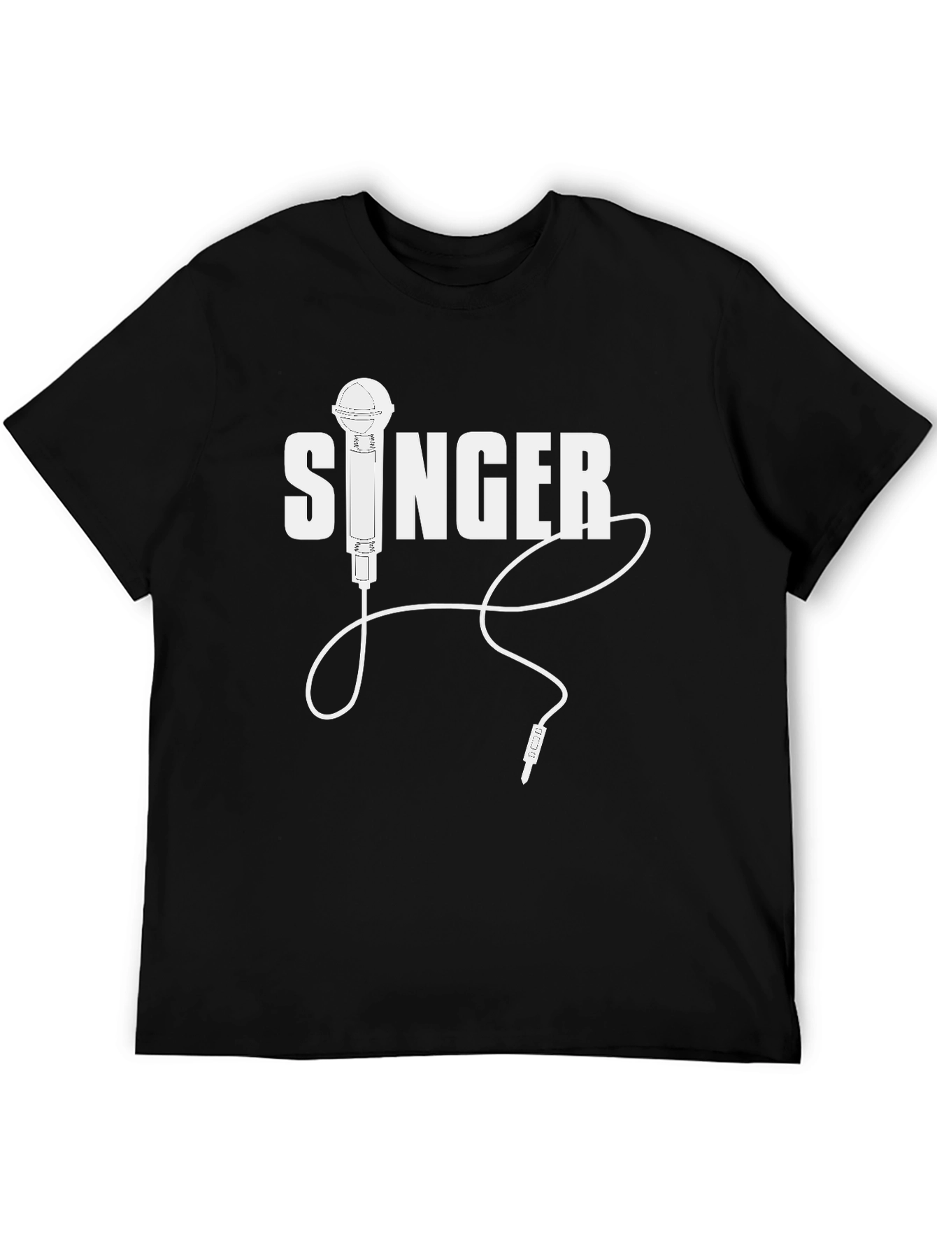 Singer T-Shirt - Microphone Design