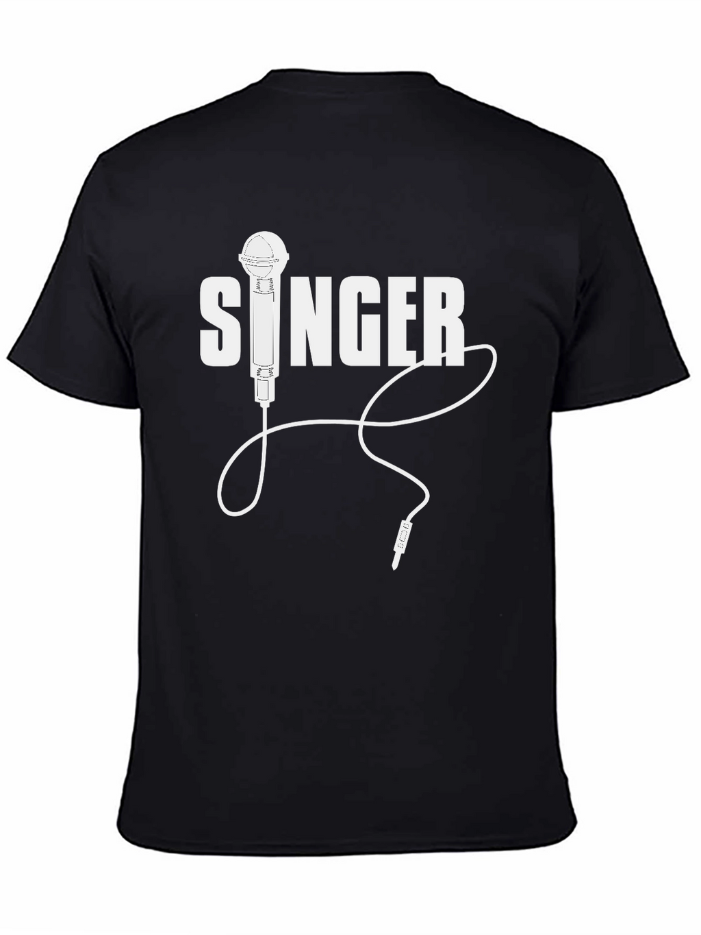 Singer T-Shirt - Microphone Design