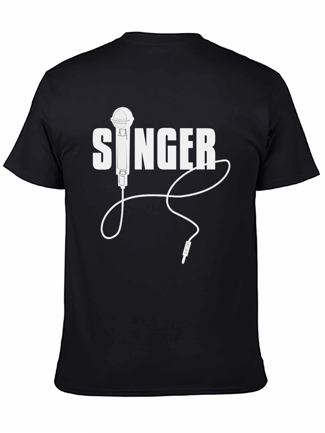 Singer T-Shirt - Microphone Design