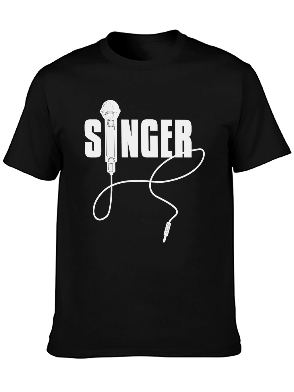 Singer T-Shirt - Microphone Design