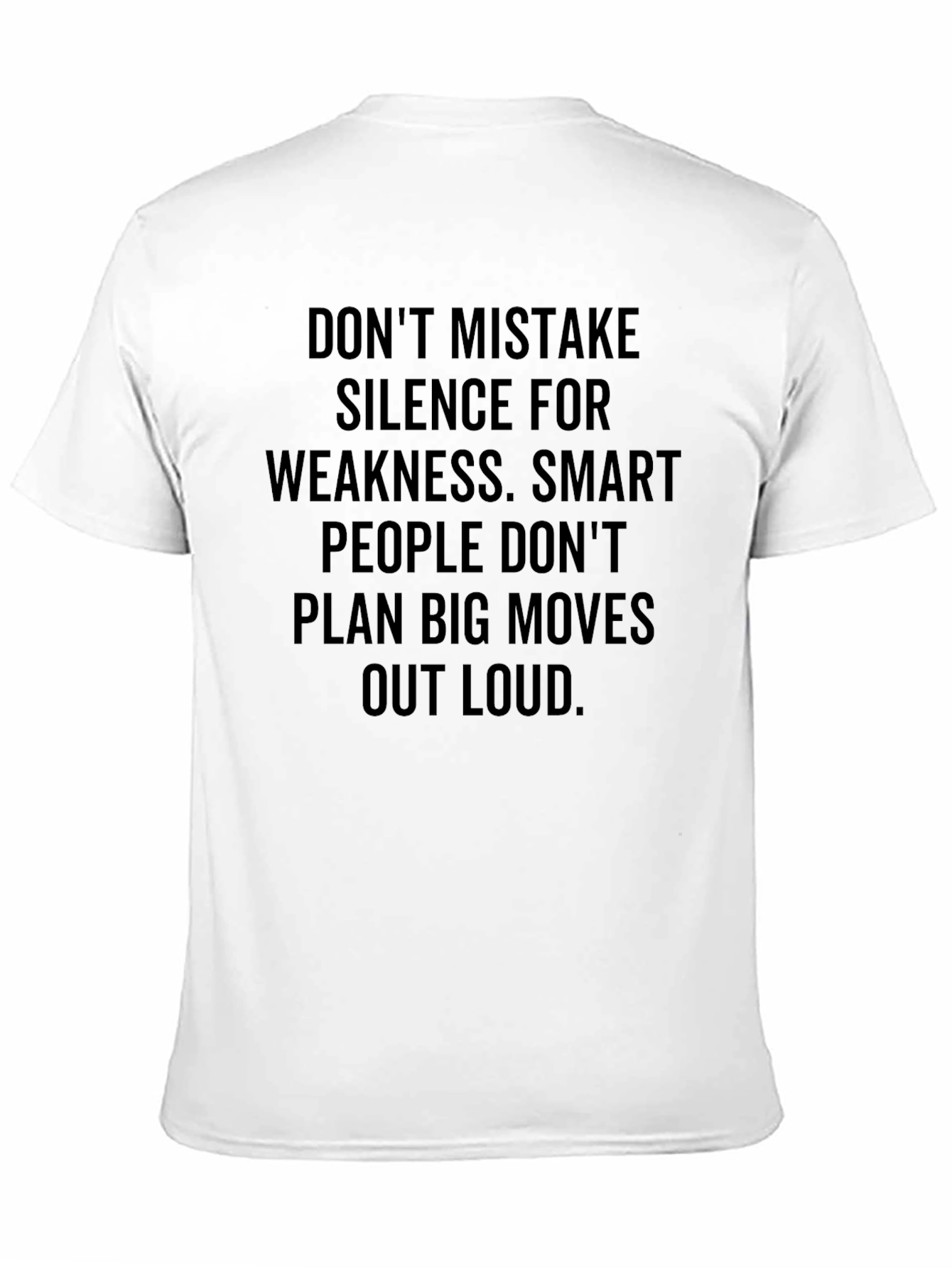 Silence is Strength Tee - Smart People Shirt