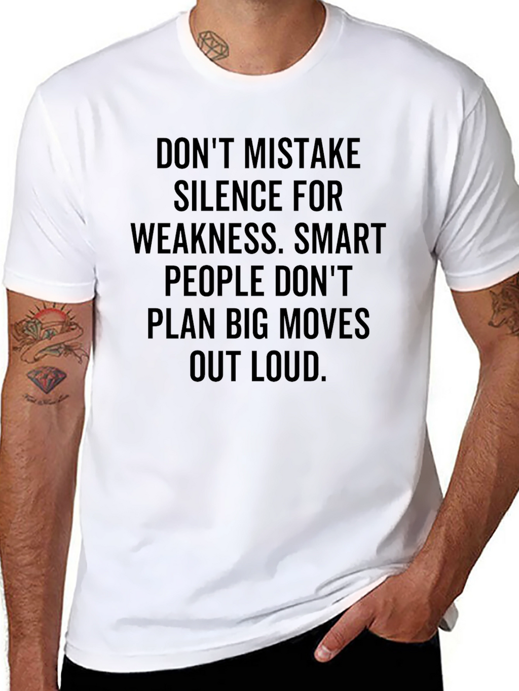 Silence is Strength Tee - Smart People Shirt