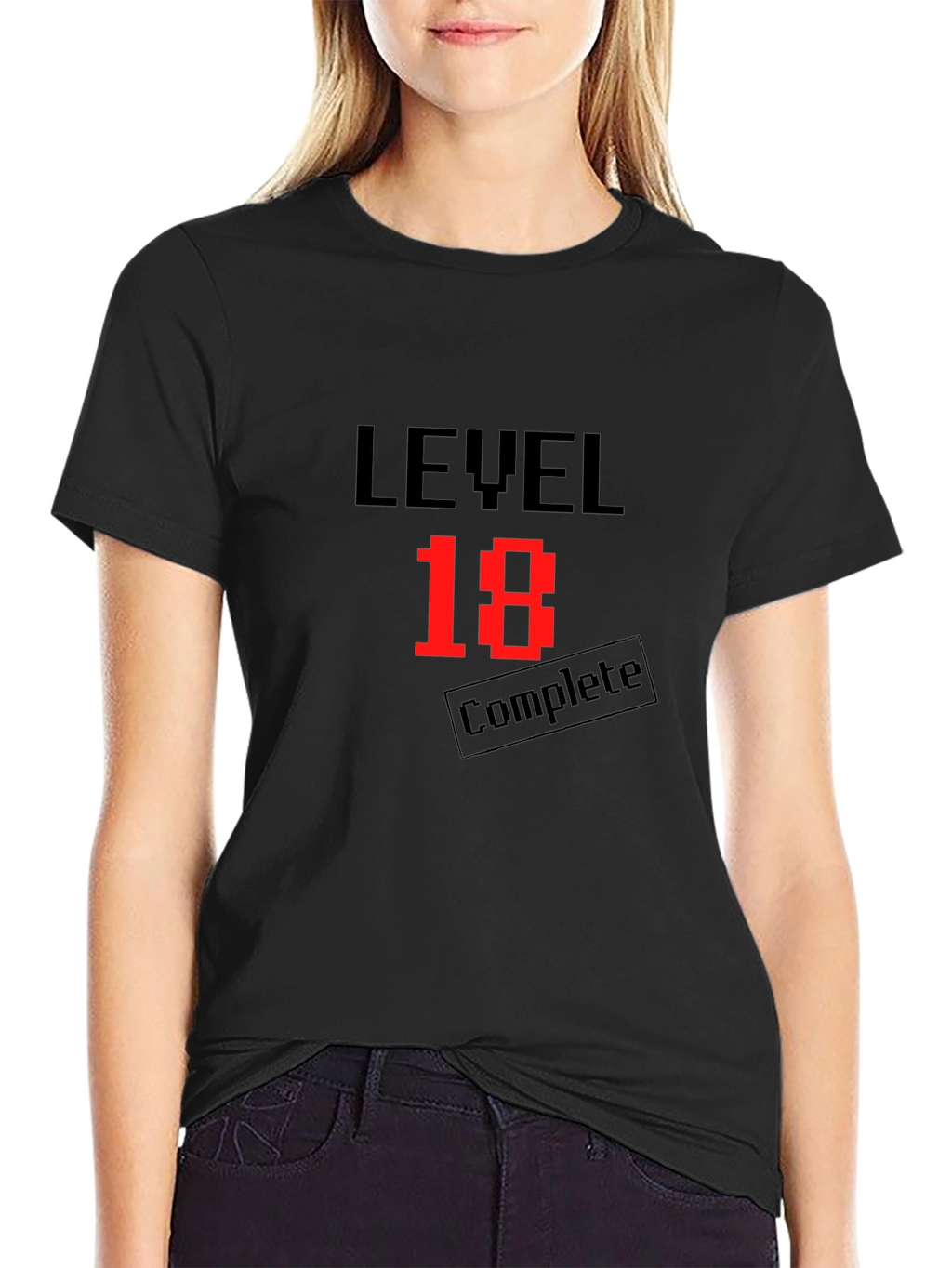 Level 18 Complete Black T-Shirt