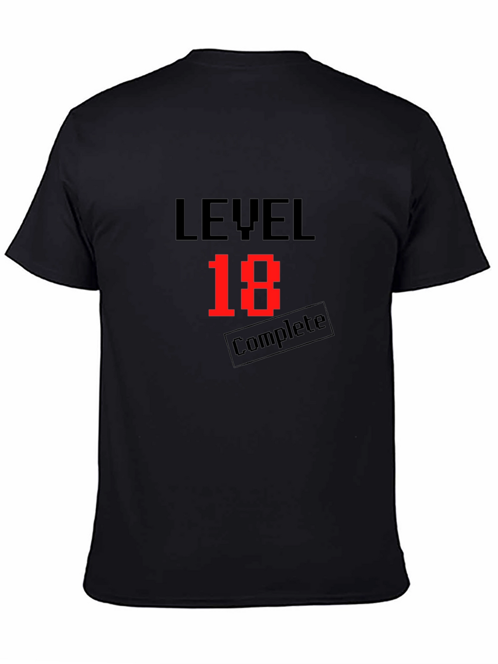 Level 18 Complete Black T-Shirt