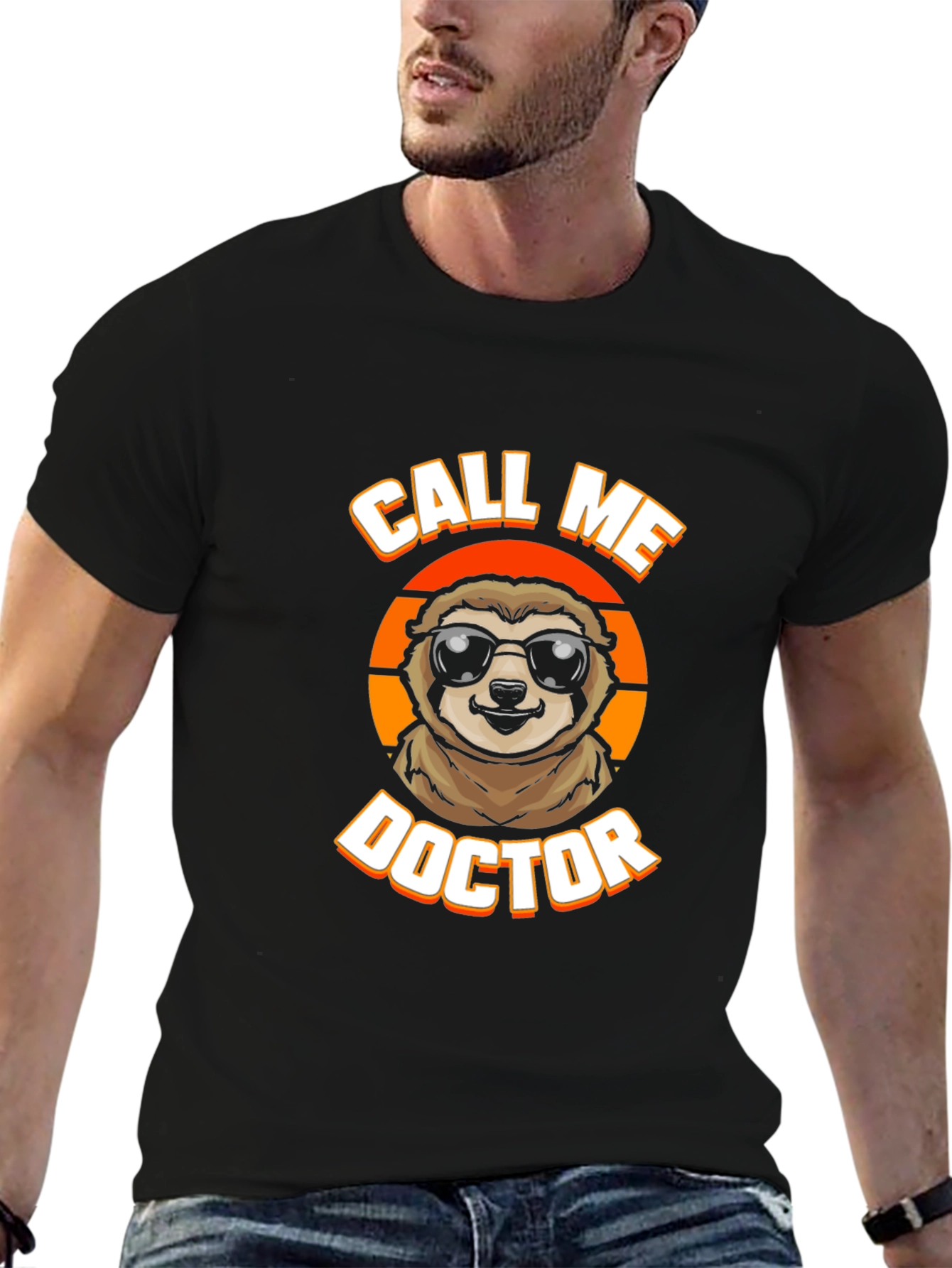 Call Me Doctor Sloth Graphic Tee