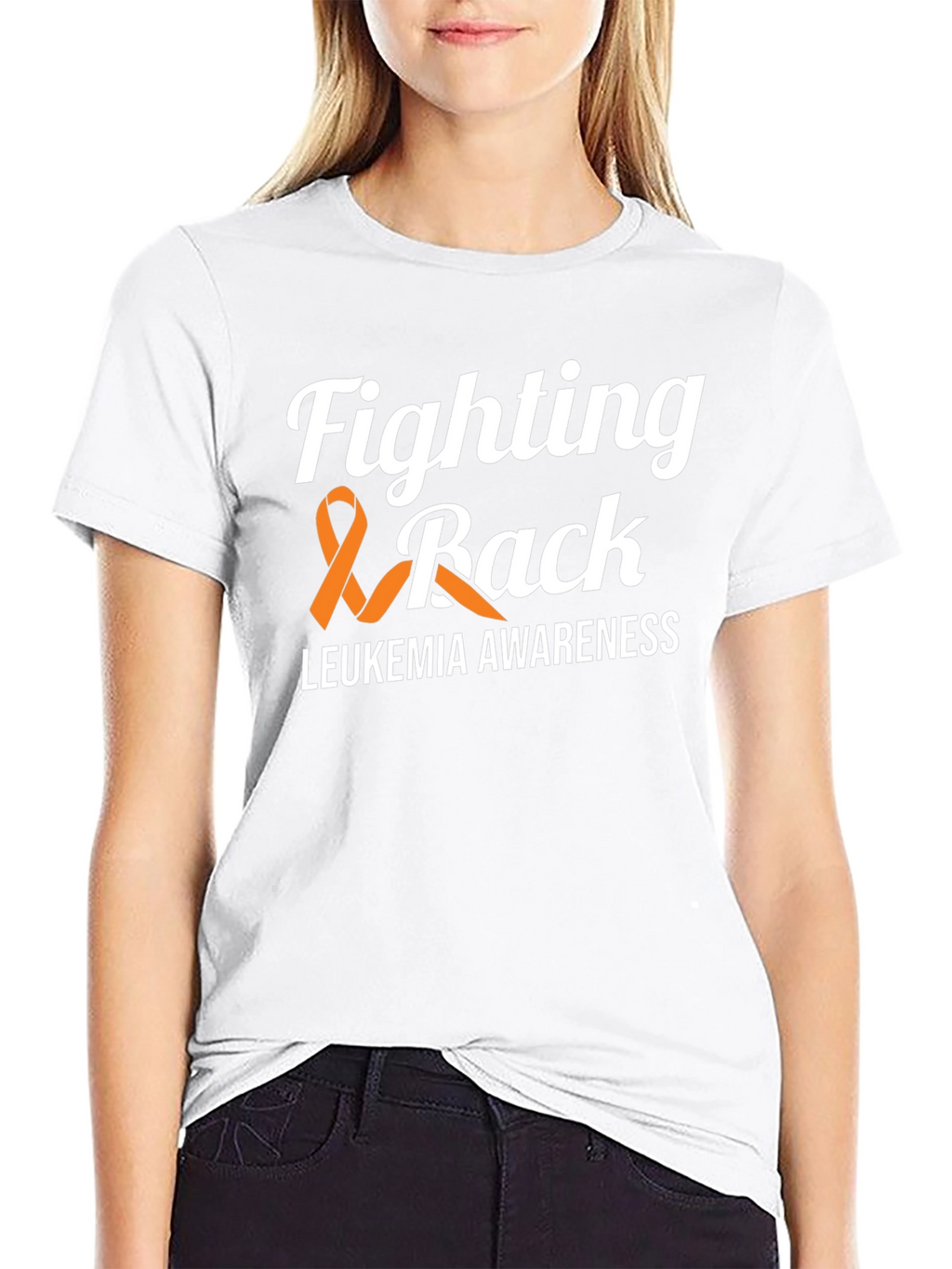 Leukemia Awareness T-Shirt - Fighting Back