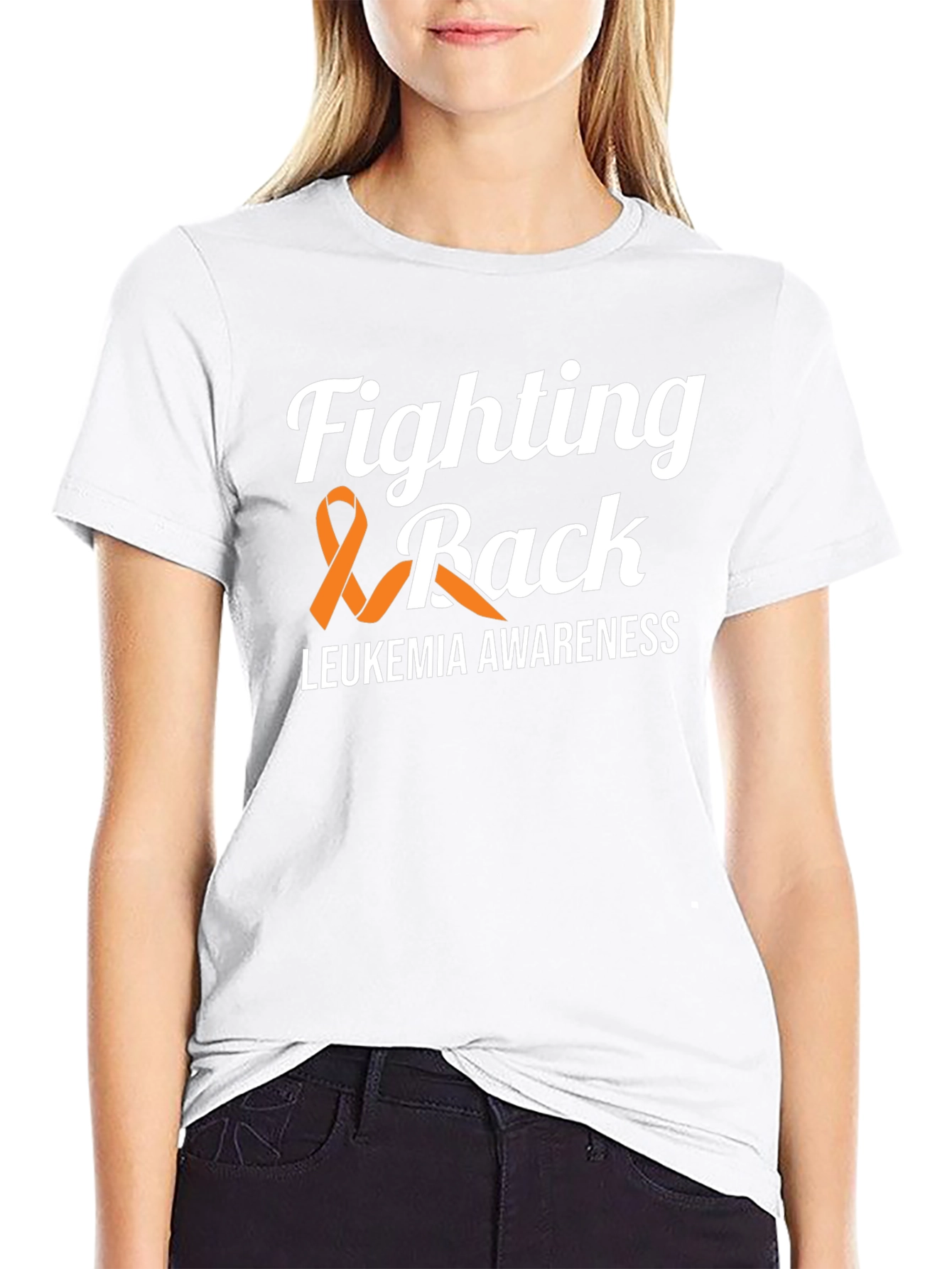 Leukemia Awareness T-Shirt - Fighting Back