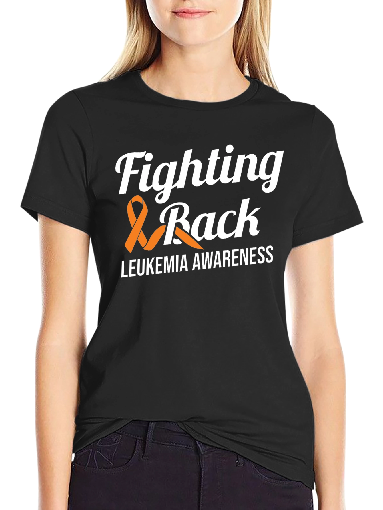 Leukemia Awareness T-Shirt - Fighting Back