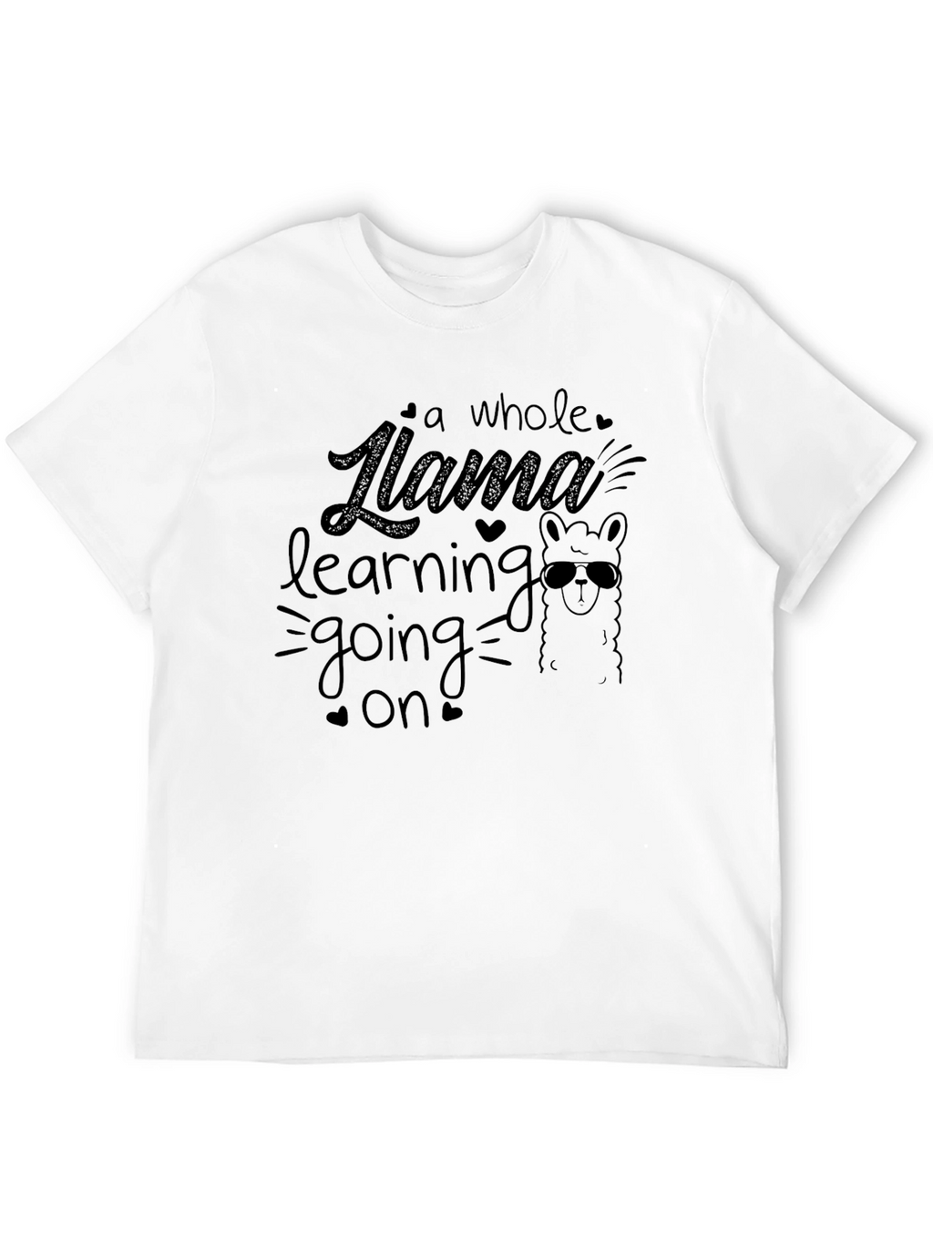Llama Learning T-Shirt - Unisex