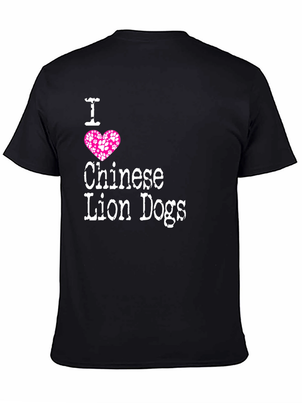 I Love Chinese Lion Dogs T-Shirt