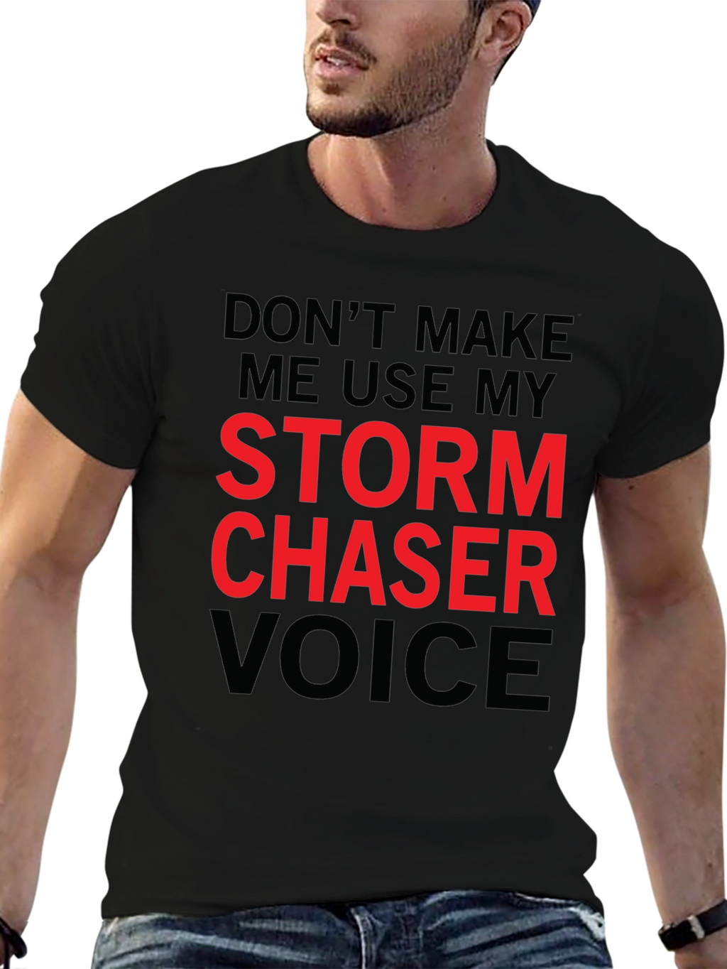 Storm Chaser Voice Graphic T-Shirt