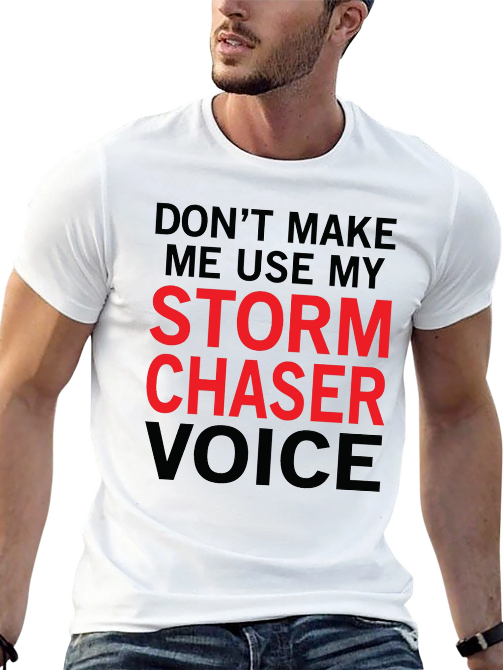 Storm Chaser Voice Graphic T-Shirt
