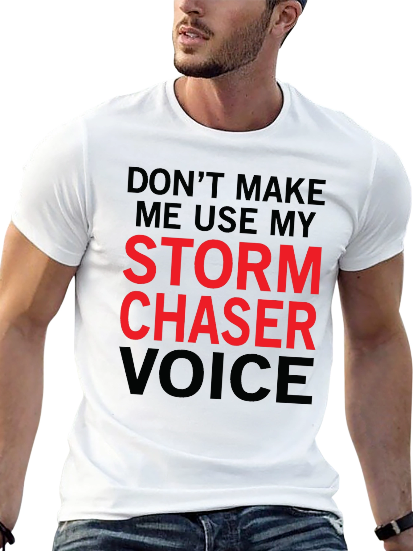 Storm Chaser Voice Graphic T-Shirt
