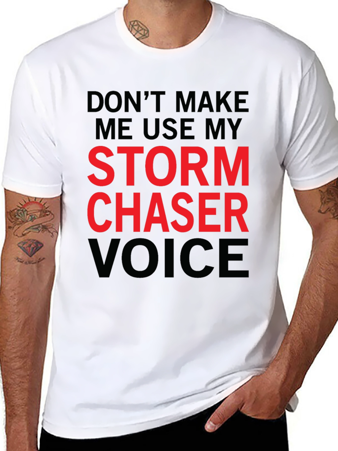 Storm Chaser Voice Graphic T-Shirt