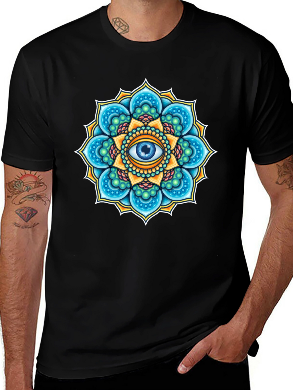 Third Eye Mandala Graphic Tee