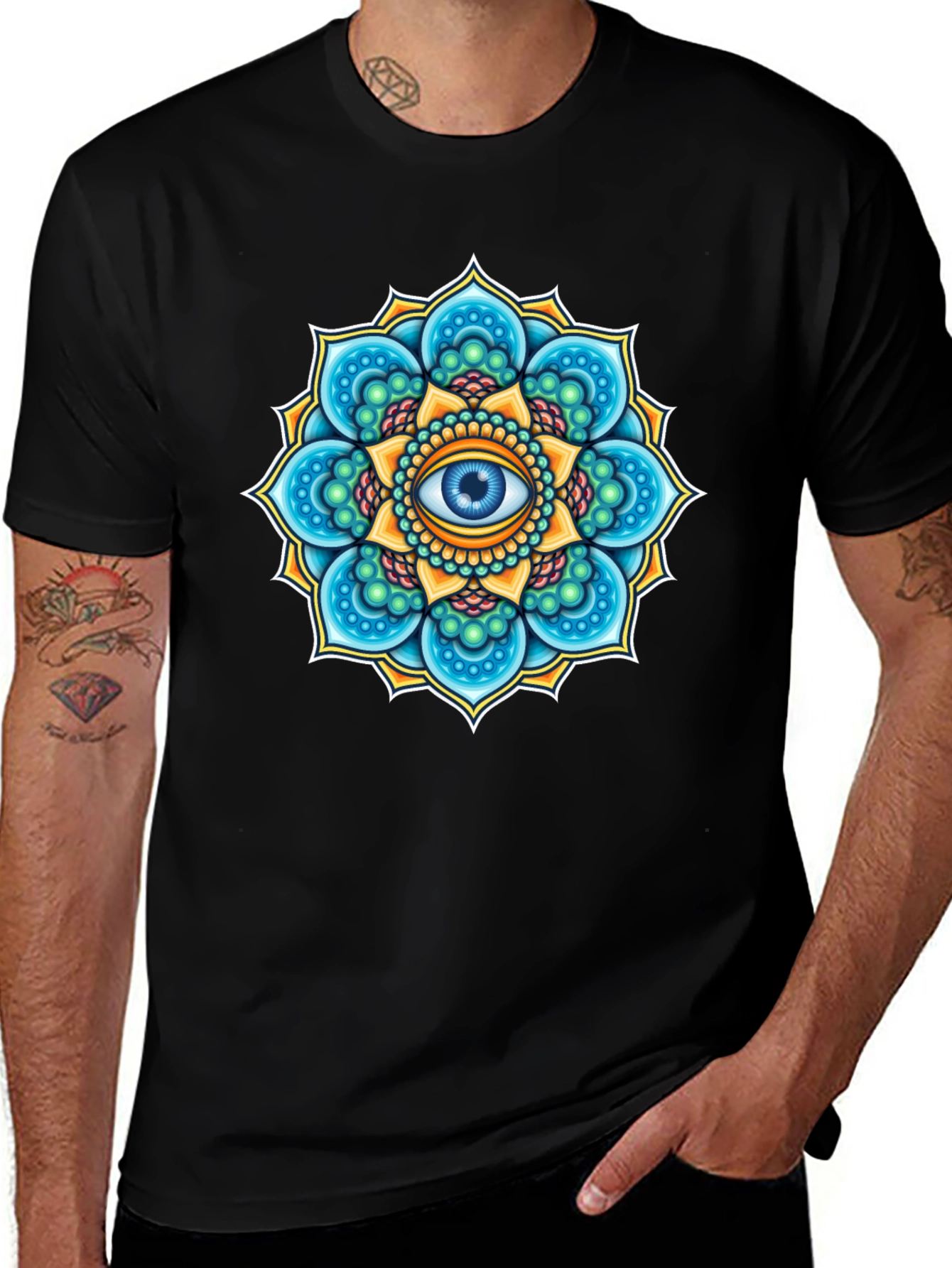 Third Eye Mandala Graphic Tee