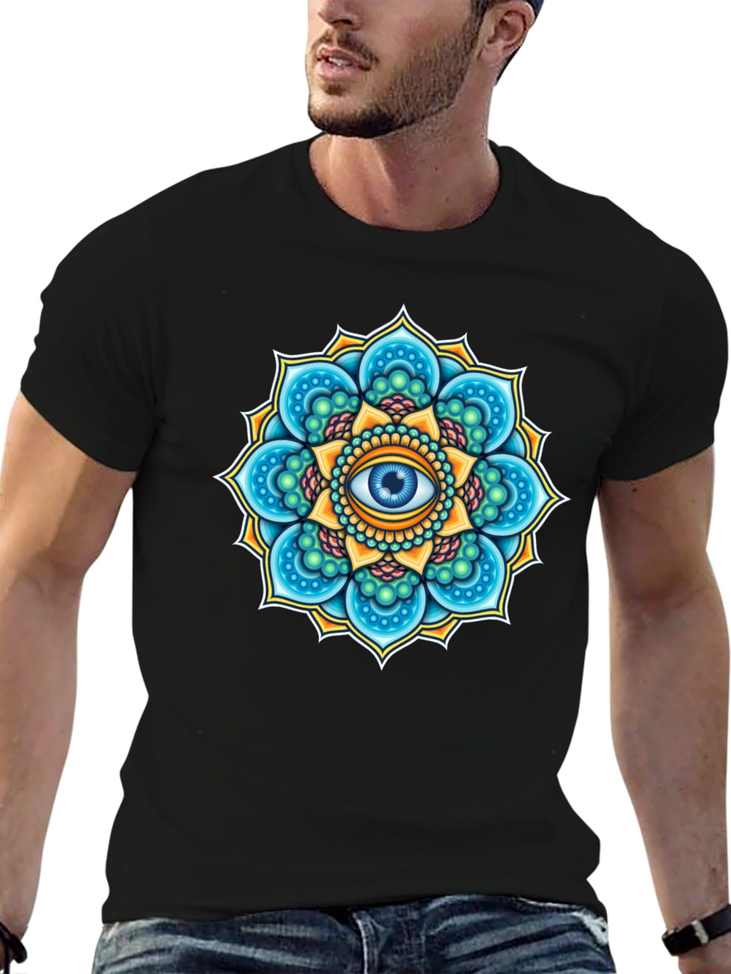 Third Eye Mandala Graphic Tee