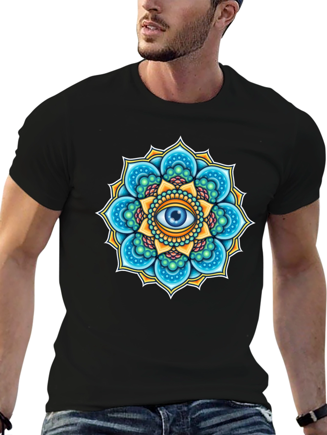 Third Eye Mandala Graphic Tee