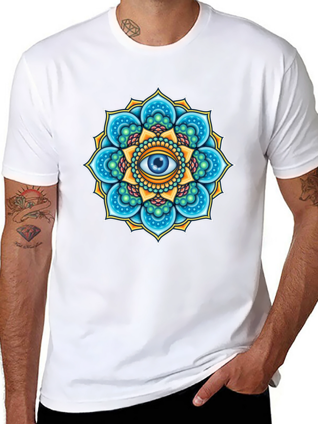 Third Eye Mandala Graphic Tee