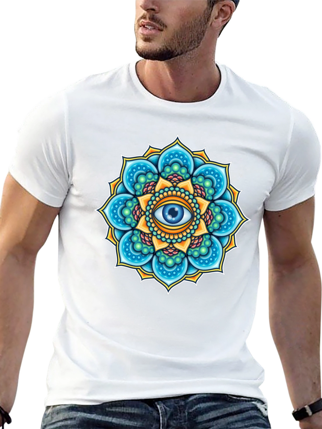 Third Eye Mandala Graphic Tee