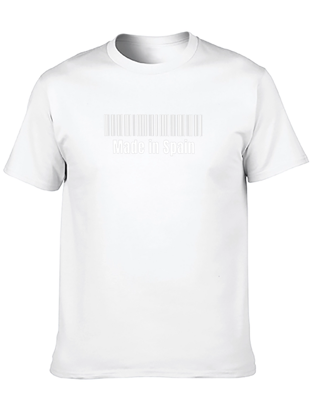 Made in Spain Barcode T-Shirt - Black