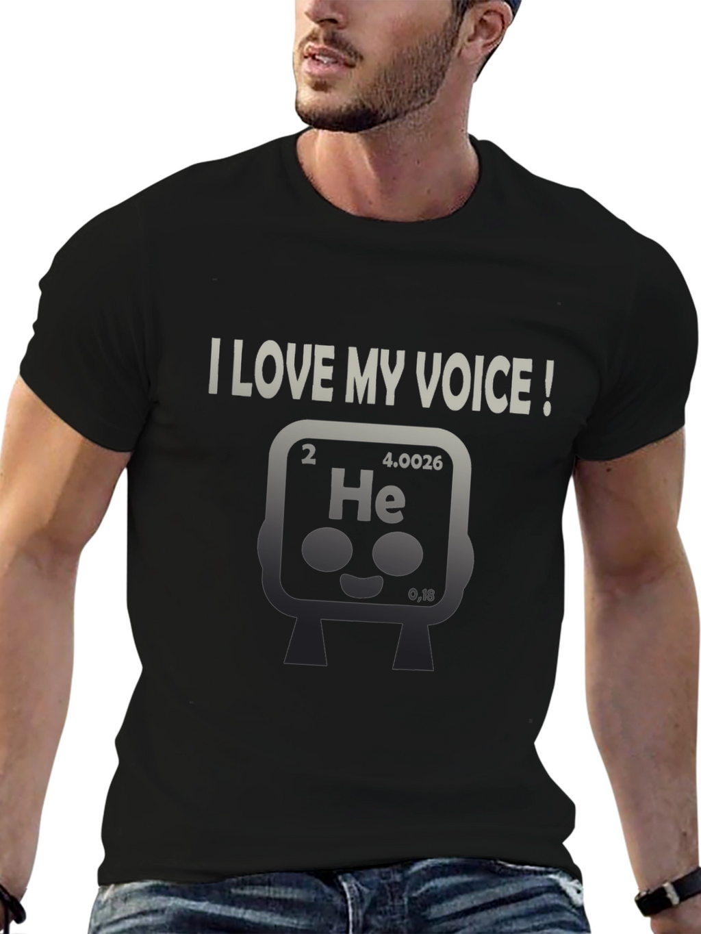 I Love My Voice Helium Element T-Shirt