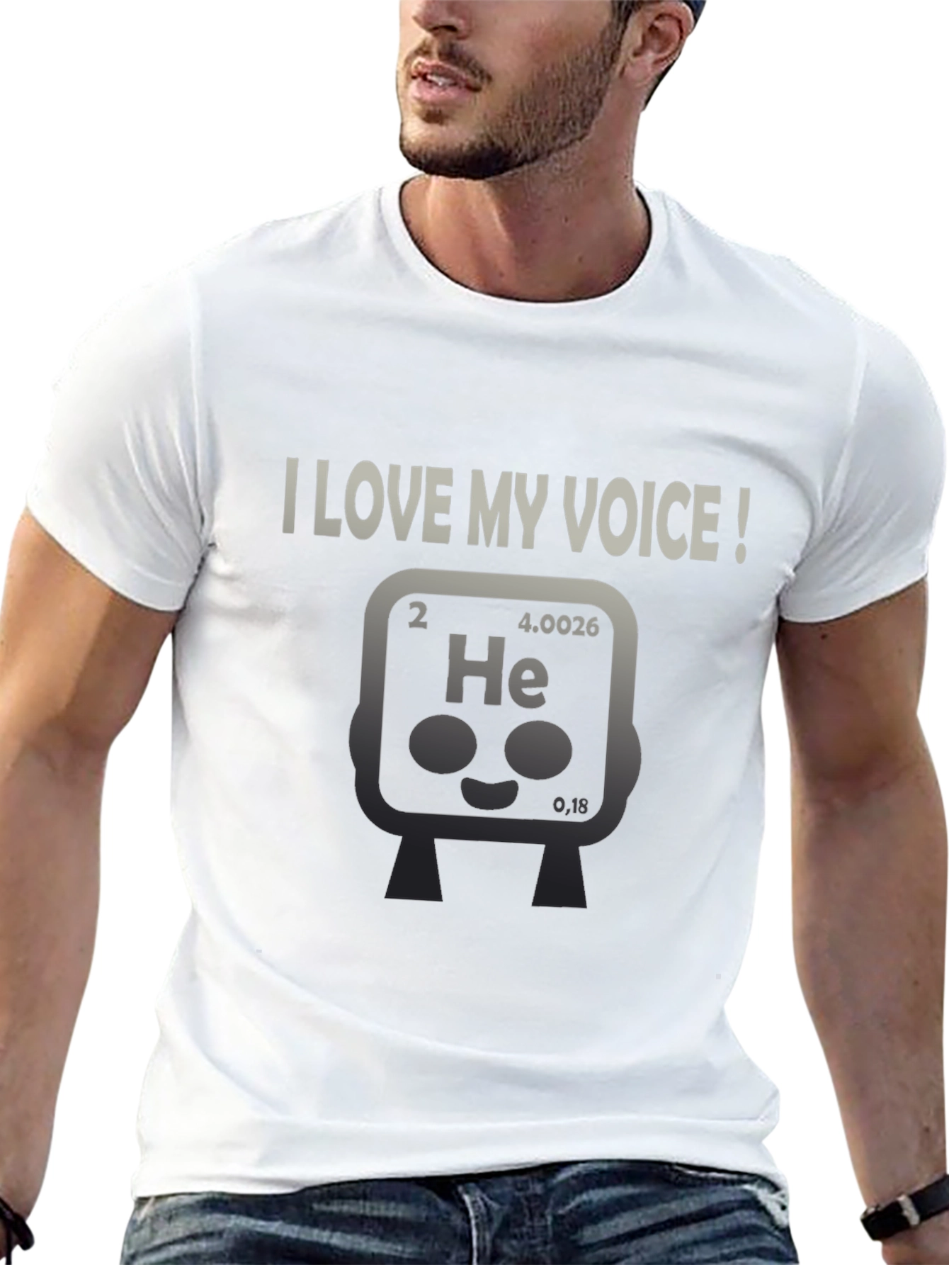 I Love My Voice Helium Element T-Shirt