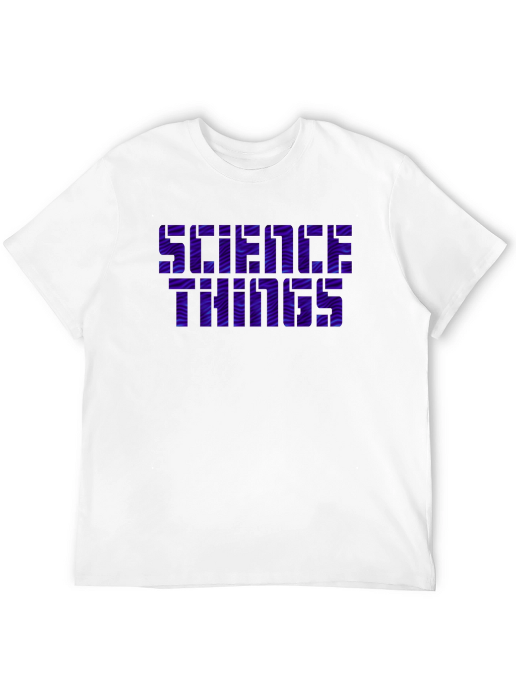 Science Things Graphic Tee - Black Casual T-Shirt