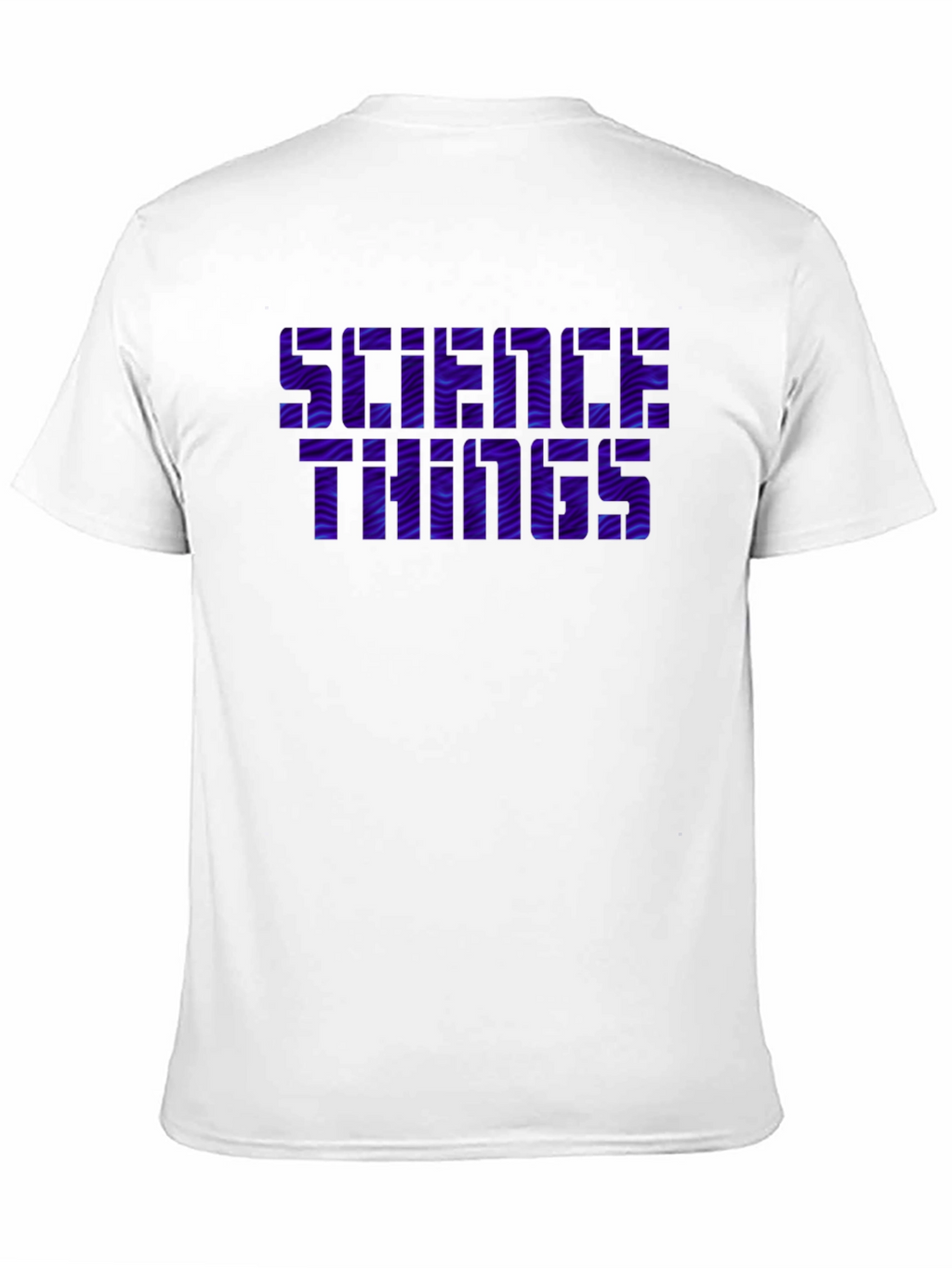 Science Things Graphic Tee - Black Casual T-Shirt