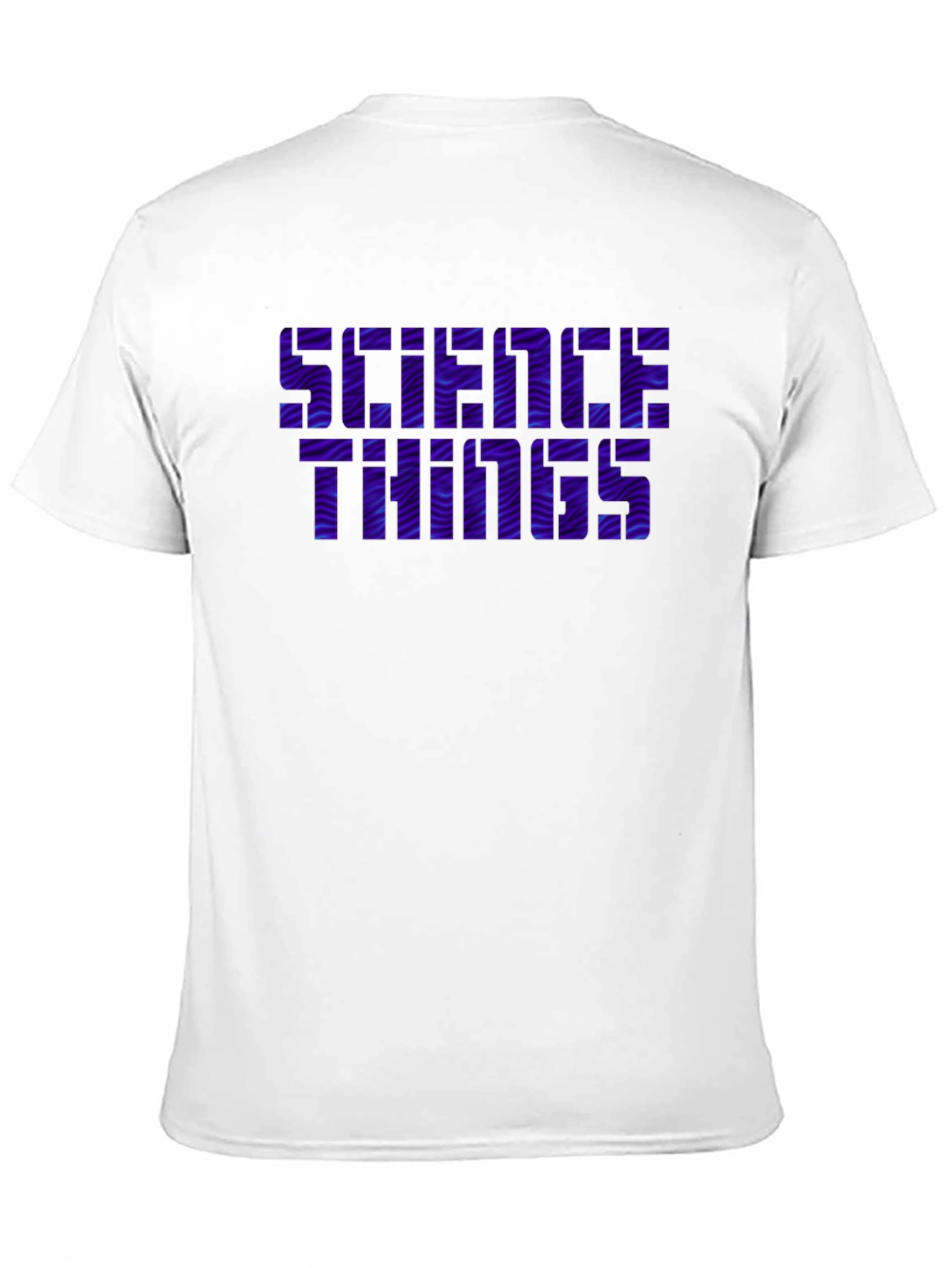 Science Things Graphic Tee - Black Casual T-Shirt