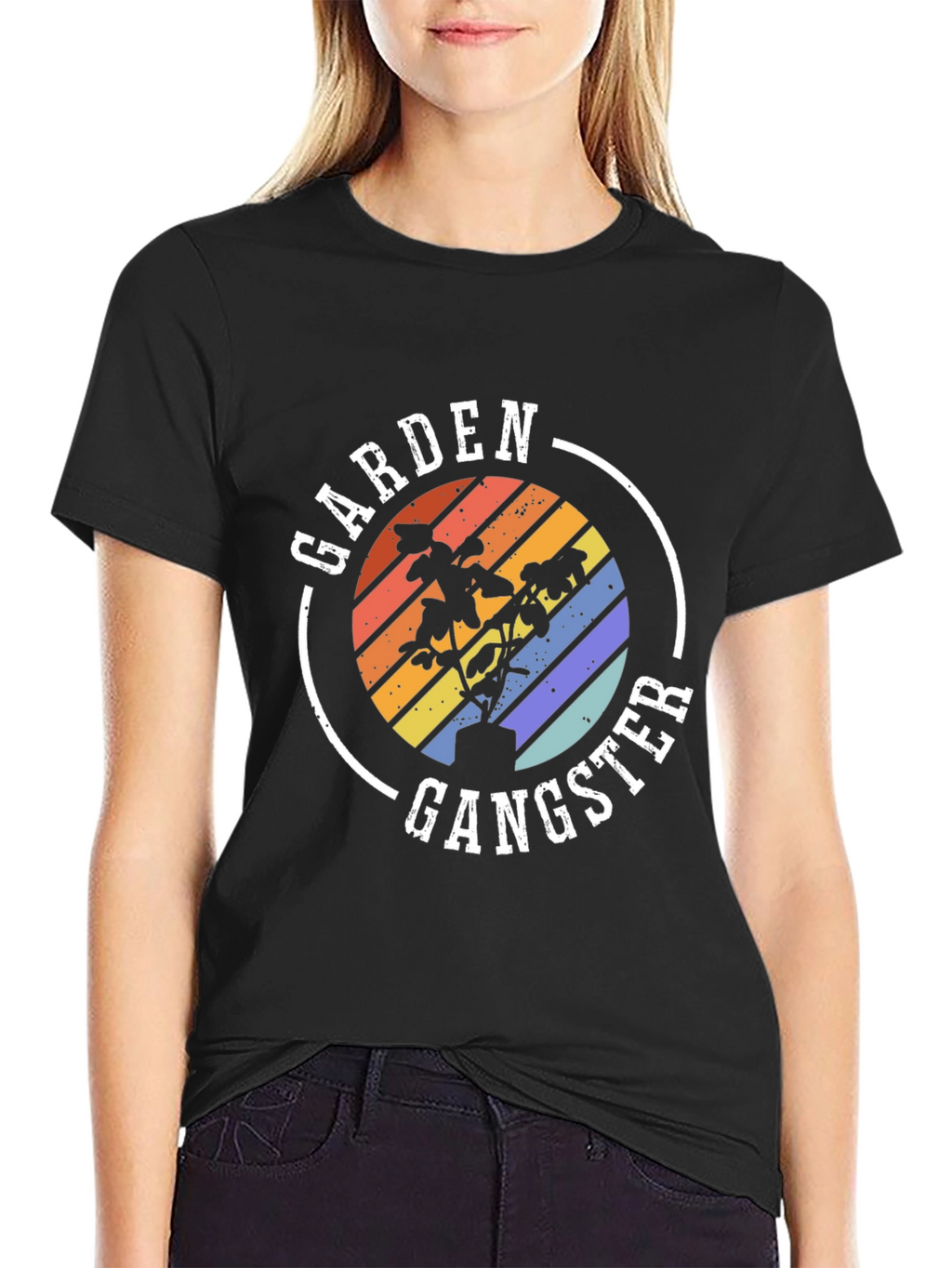 Garden Gangster T-Shirt - Retro Gardening Tee