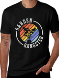 Garden Gangster T-Shirt - Retro Gardening Tee
