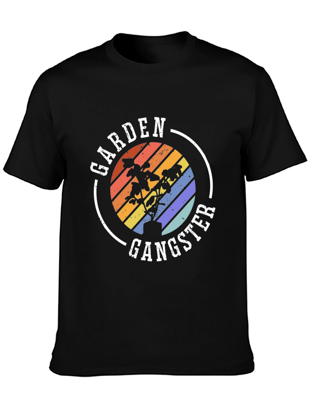 Garden Gangster T-Shirt - Retro Gardening Tee