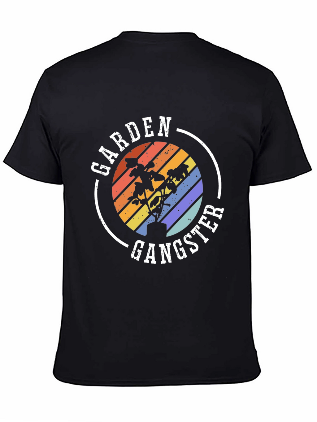 Garden Gangster T-Shirt - Retro Gardening Tee