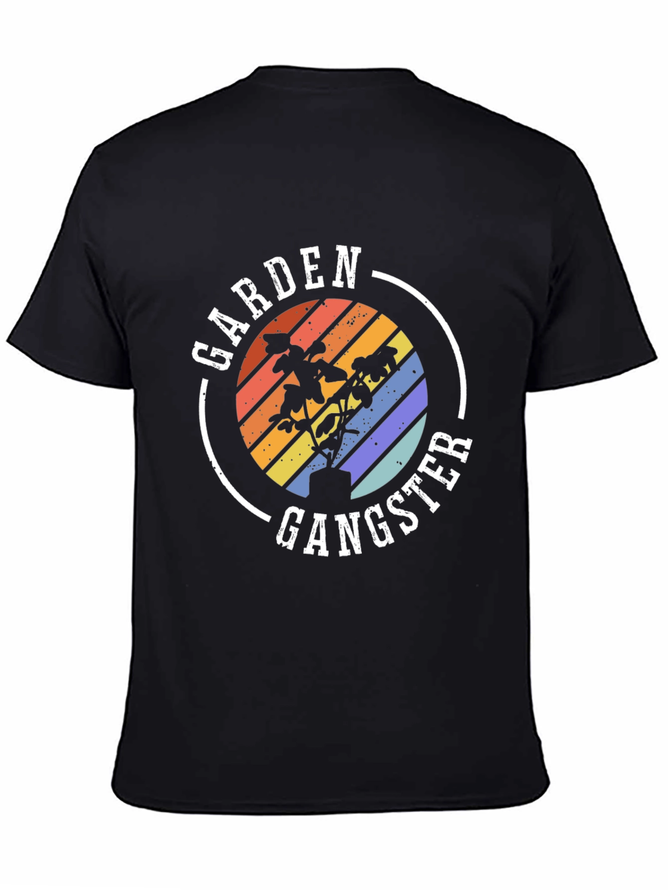 Garden Gangster T-Shirt - Retro Gardening Tee