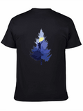 Mountain Hiker Graphic Tee - Black