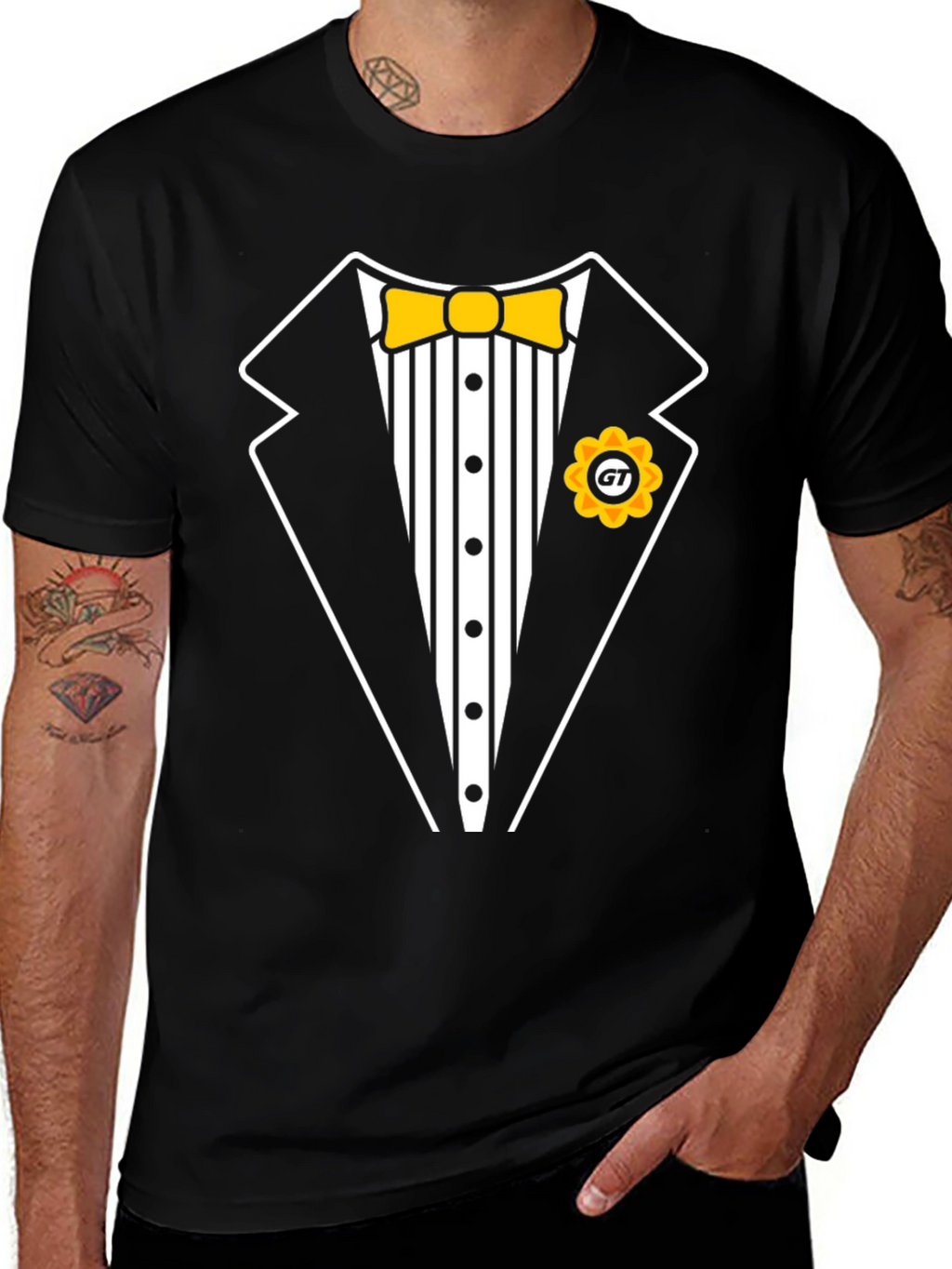 Tuxedo T-Shirt - Fun Formal Wear Alternative